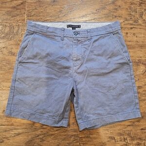 Tommy Hilfiger Light Blue Flat Front Short